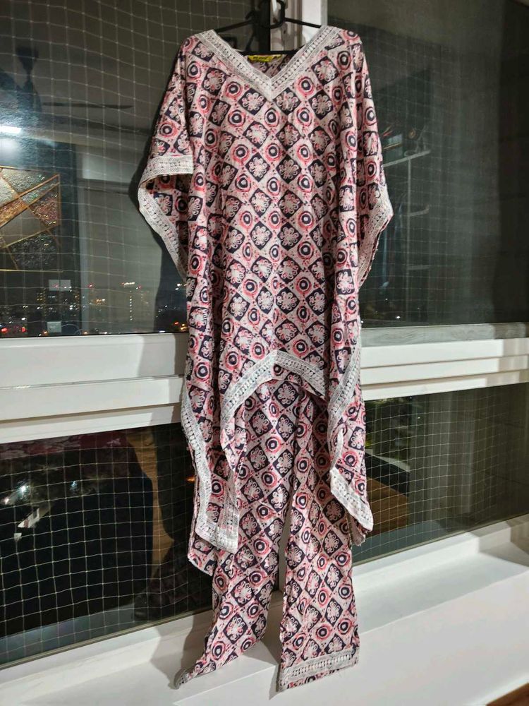 kaftan kurta Set