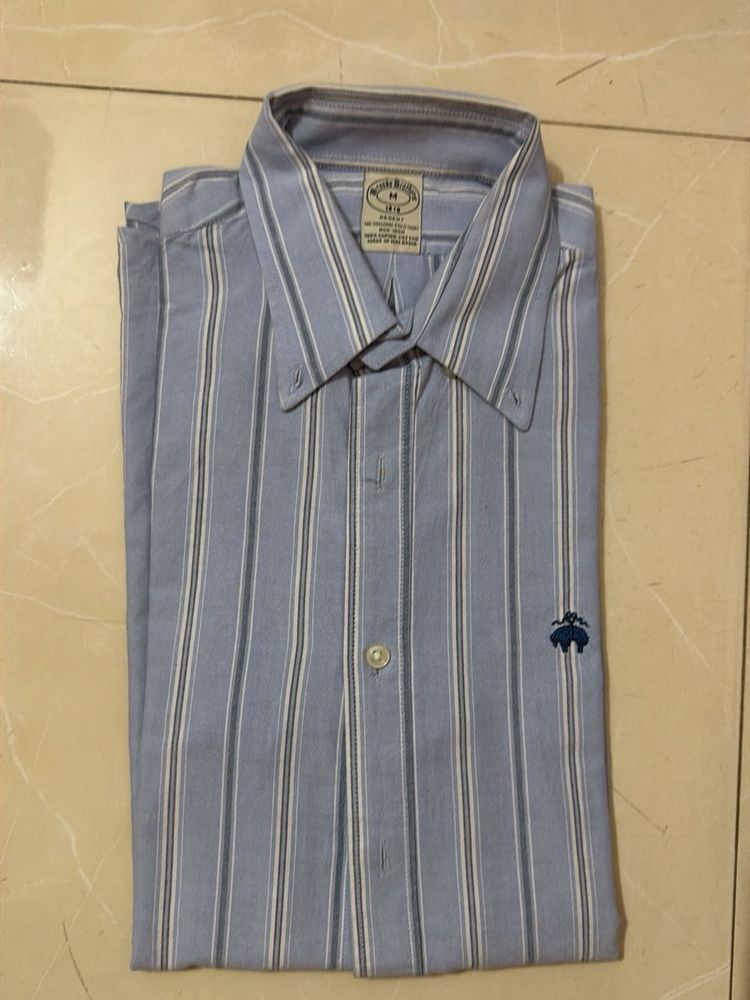 Brooks Brothers Striped Button-Down Shirt