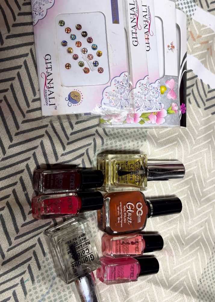 Nail Polish &amp; Bindi Set