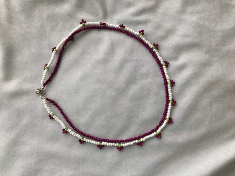 Beaded Boho Necklace❤️