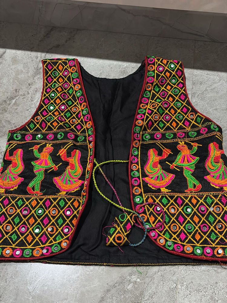 Embroidered Folkloric Vest