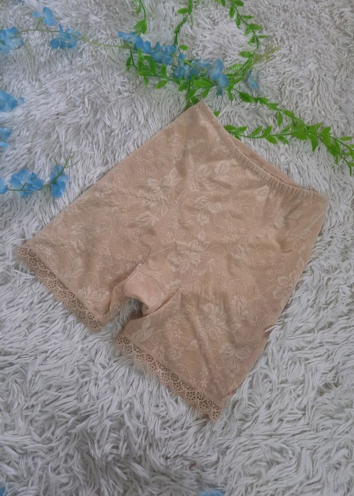 Floral Design Nude Shapewear