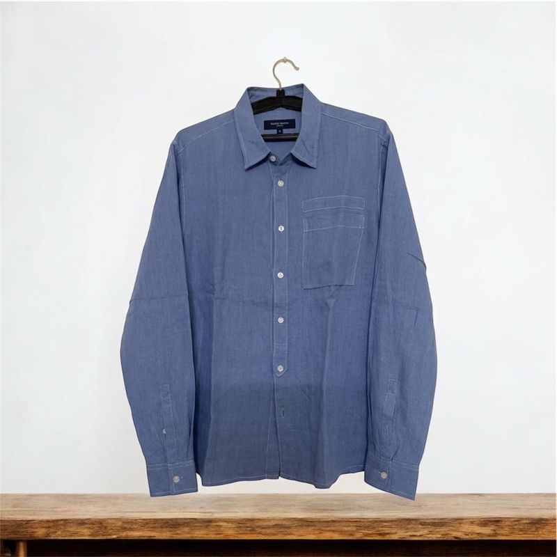 Classic Blue Denim Shirt