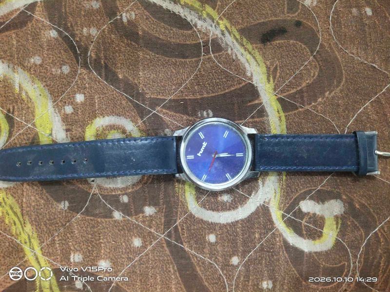 Classic Blue Dial Watch
