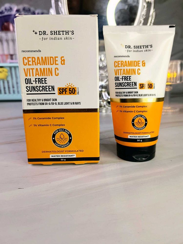 Dr. Sheth's Ceramide &amp; Vitamin C Sunscreen
