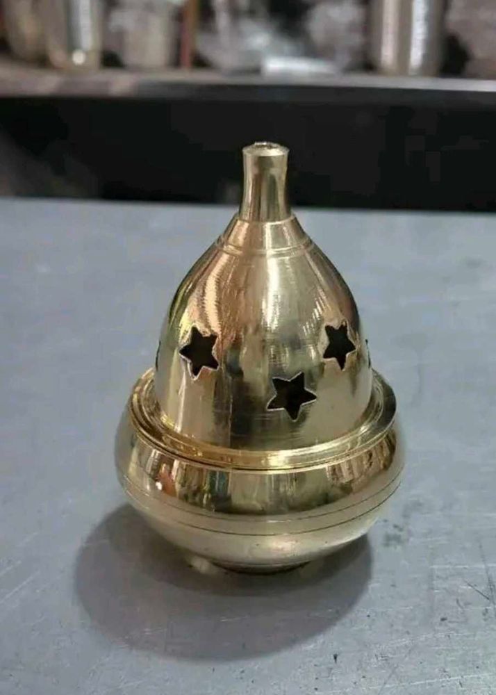 Brass Diya Round Apple Designshape Diy