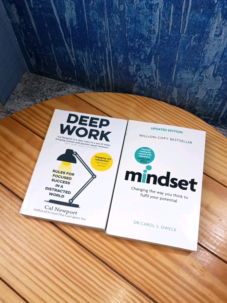 Mindset And Deep work International Bestselling Book For Personal Growth