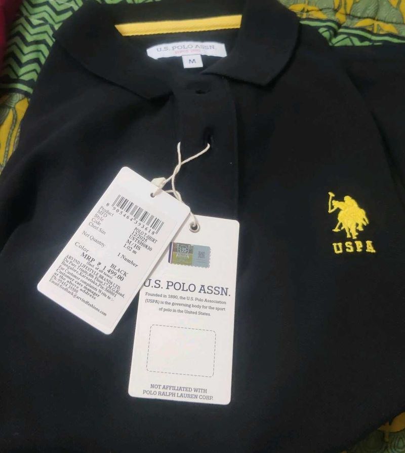 US Polo Assn Black Pol