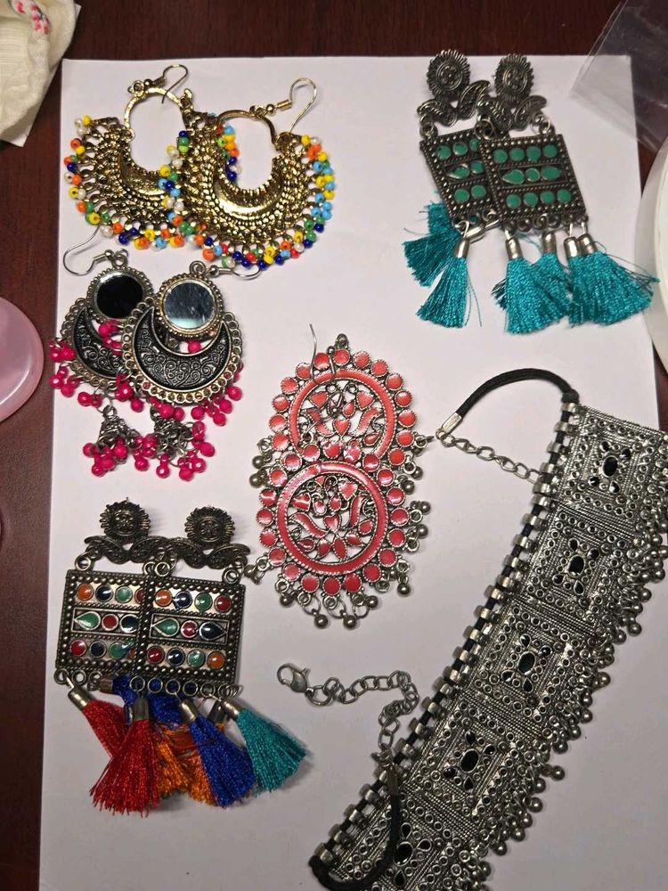 Navratri Jewelry Set combo