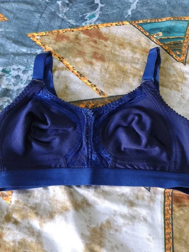 Comfortable Blue Bra