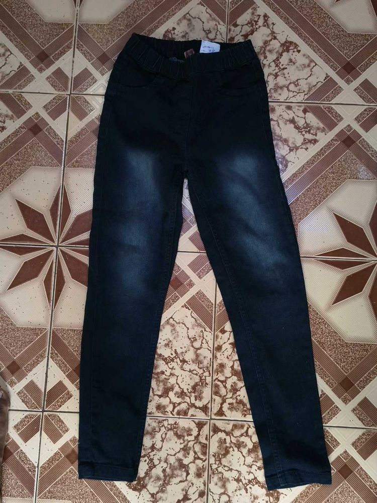 Black Denim Jeans for girl 10 yrs