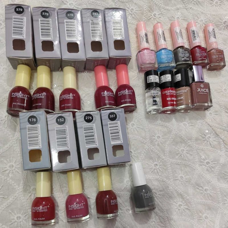 Assorted Nail Polish Collection
