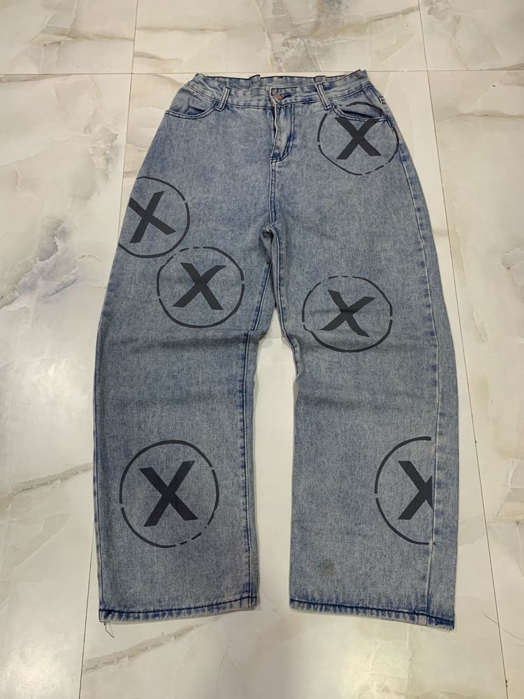 printed unisex baggy