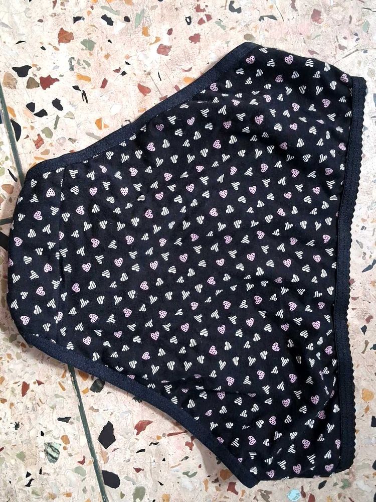 Cute Heart Pattern Underwear