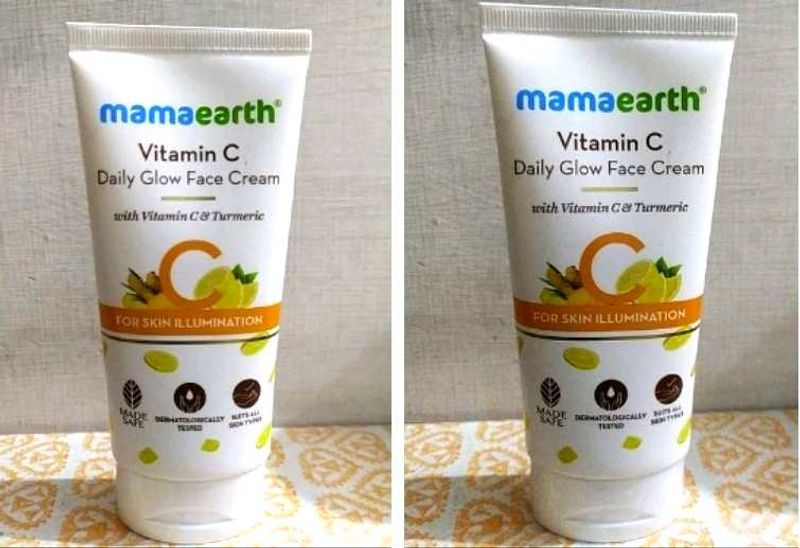 Mamaearth Vitamin C Daily Glow Face Cream Pack 2