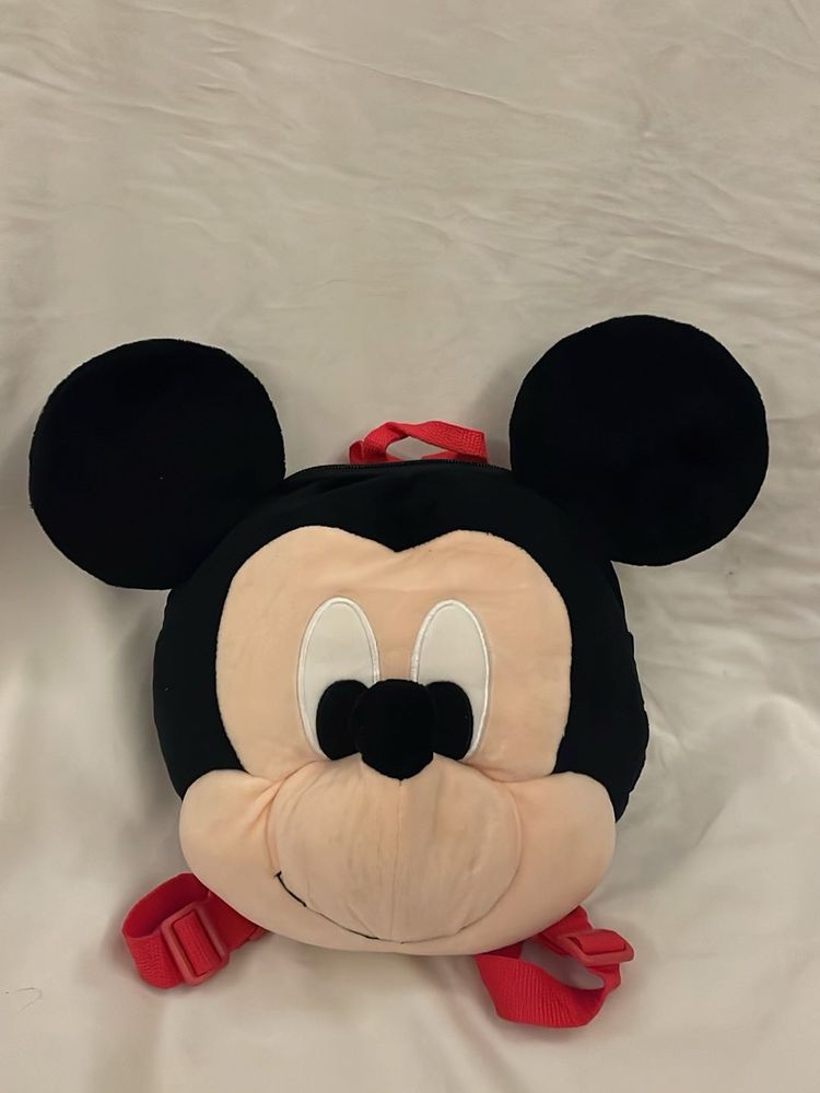 authentic Mickey Mouse Plush Backpack