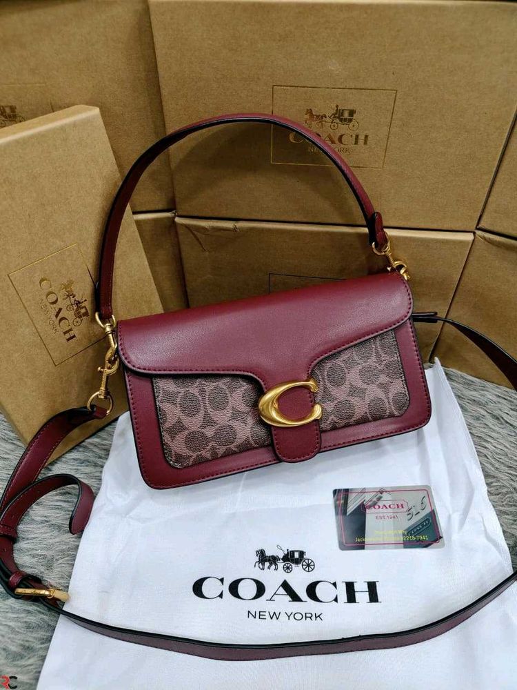COACH**TABBY SIGNATURE BAG**12A QUALITY*  WD BOX