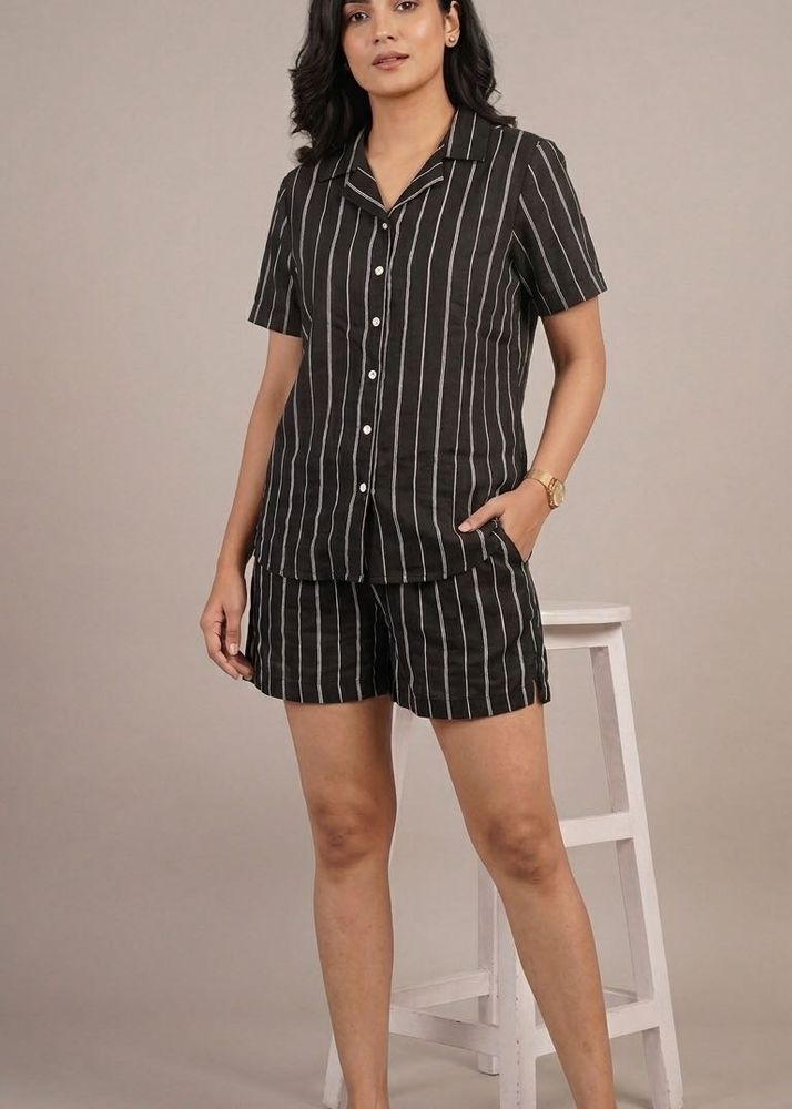 Striped Pajama Set