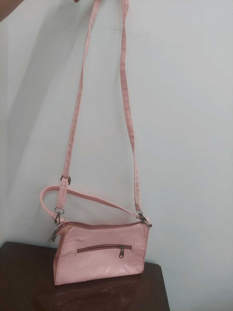 Chic Pink Crossbody Bag