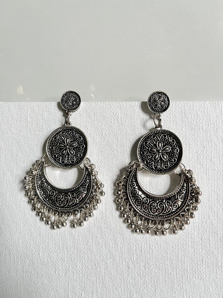 Oxidized Earrings