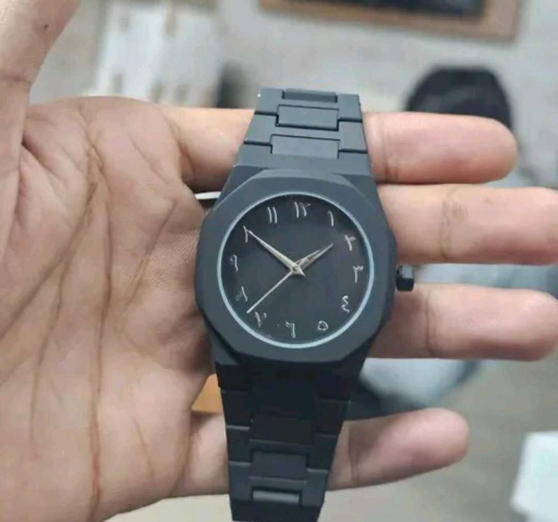 Sleek Black Watch