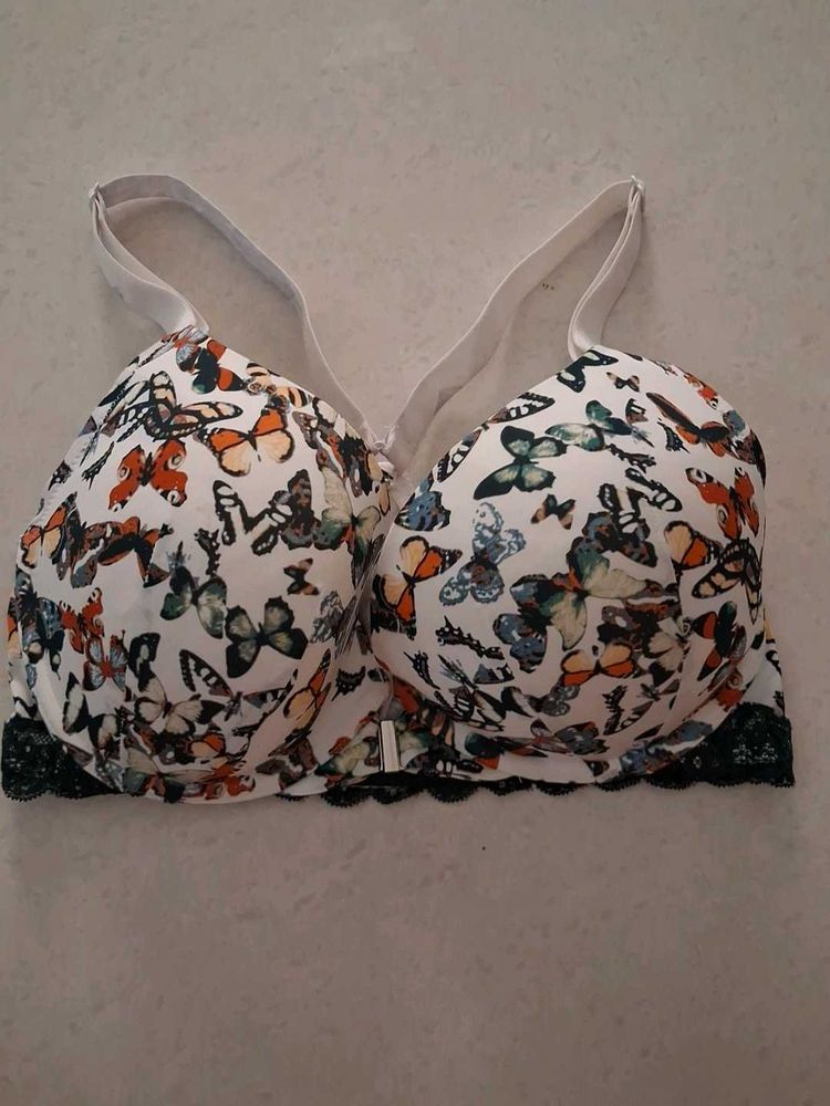 32DDD Beautiful Butterfly Print Bra