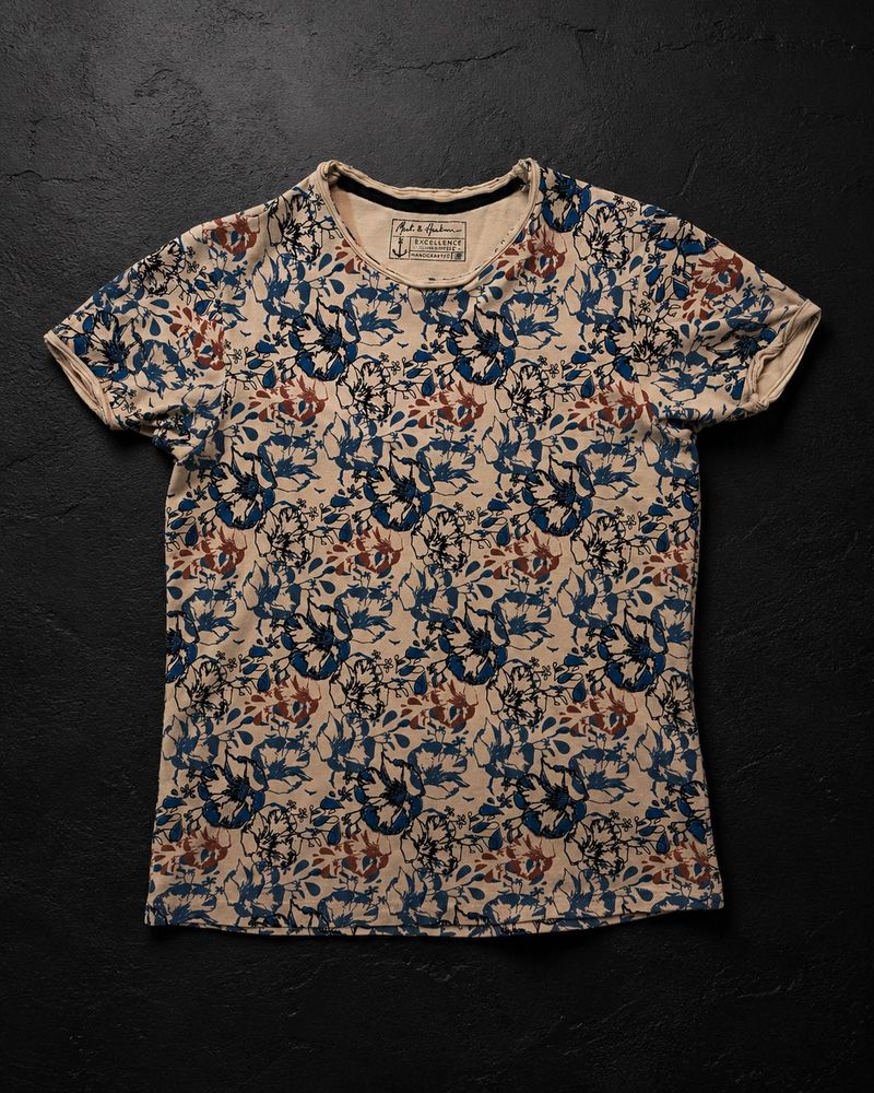 Casual Floral Print T-Shirt