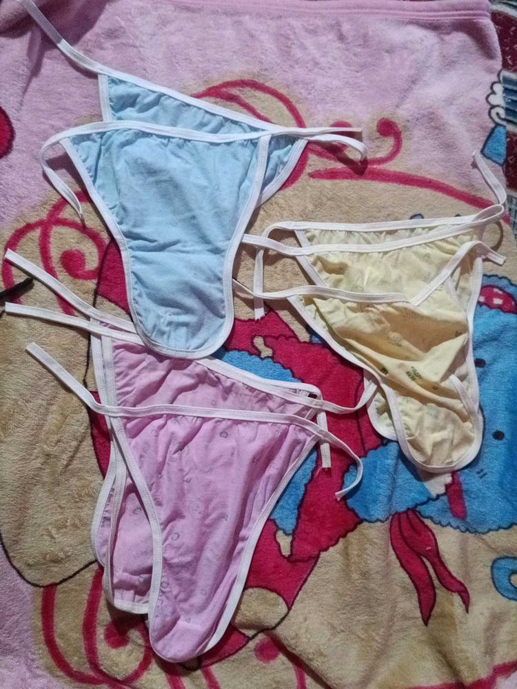 Pack of 3 Women's Thong Panties