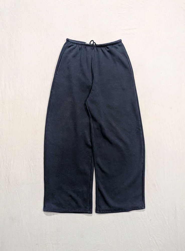 Navy Blue Baggy Sweatpants ( unisex)