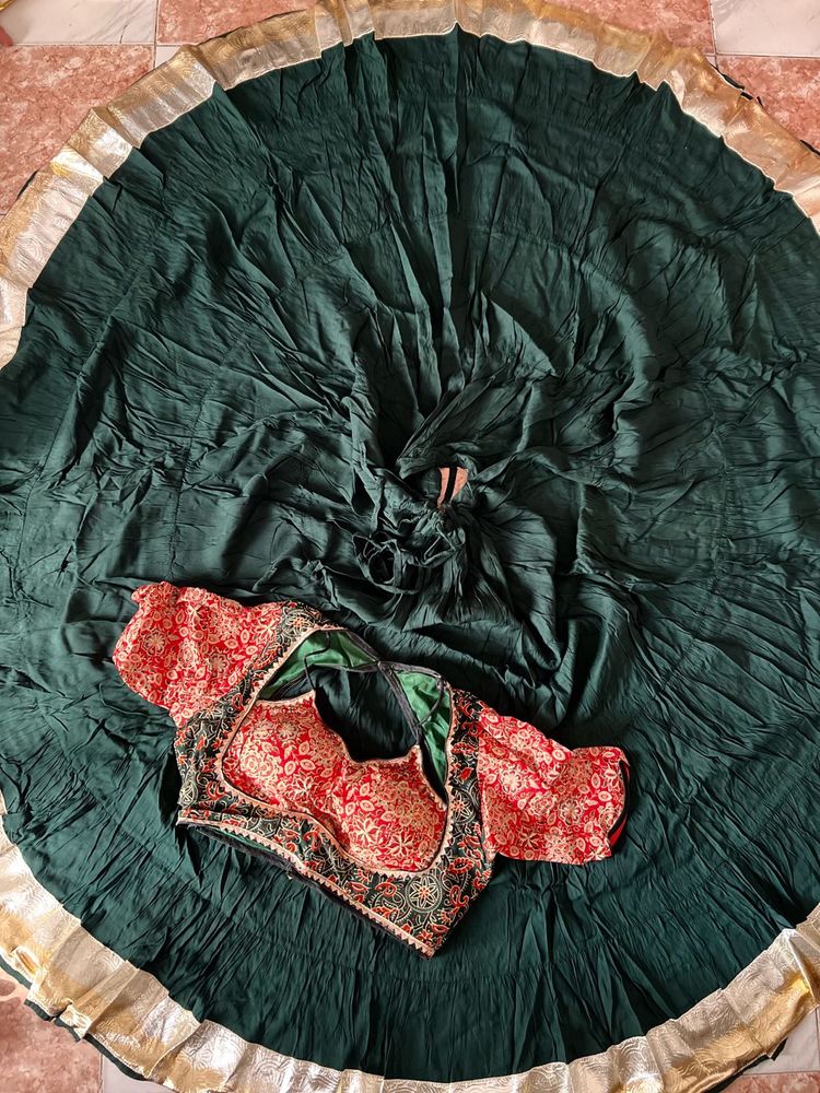 9 meter flair Navratri chaniya choli