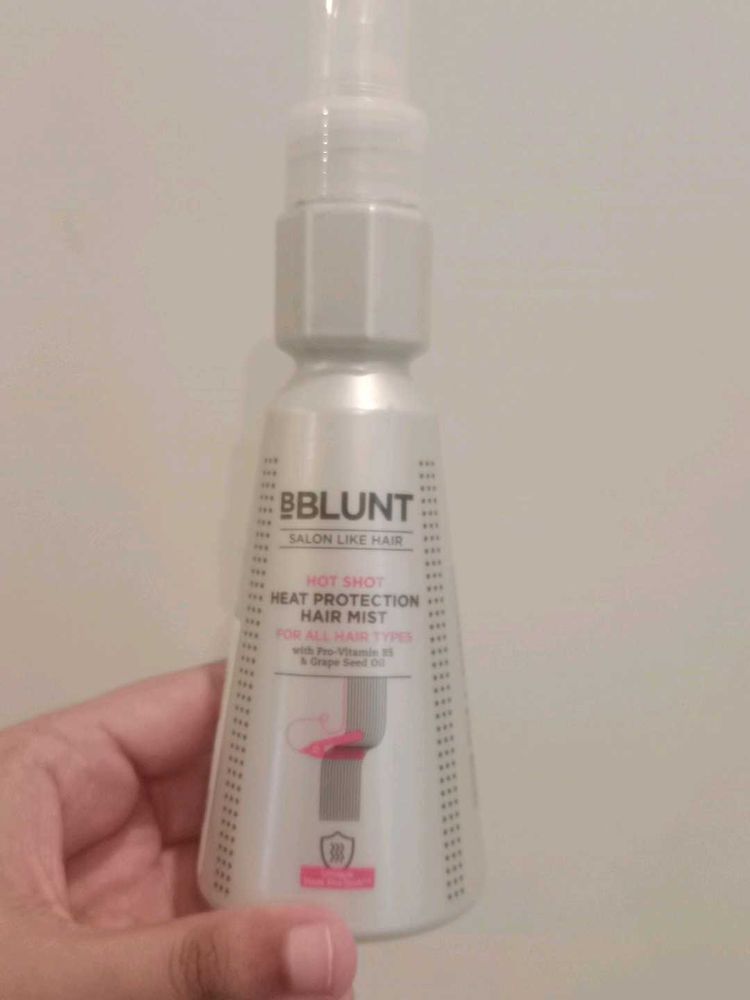 BBlunt Hot Shot Hair Mist Heat Protectant