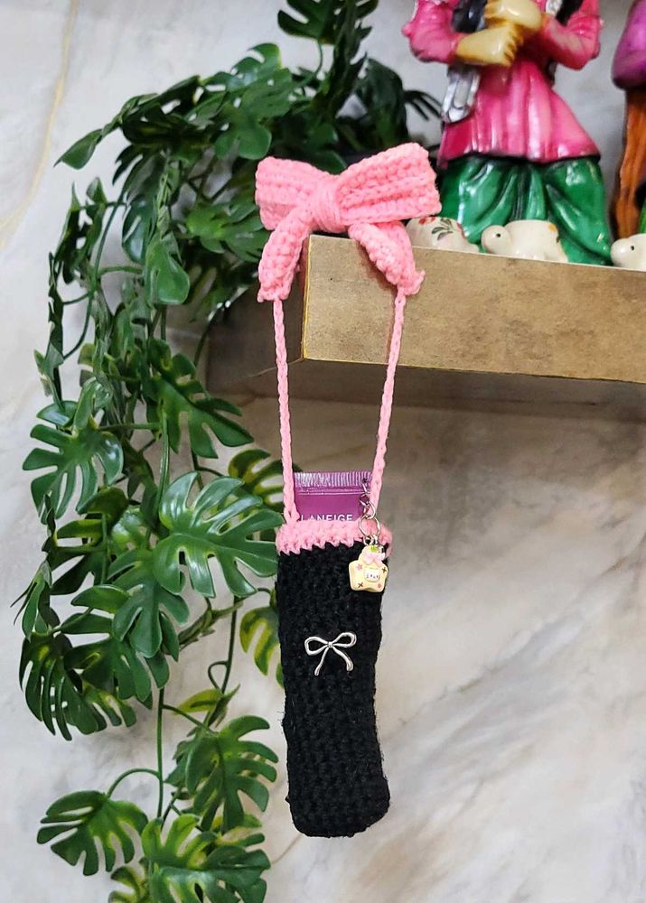 Handmade Crocheted Lip Balm Pouch