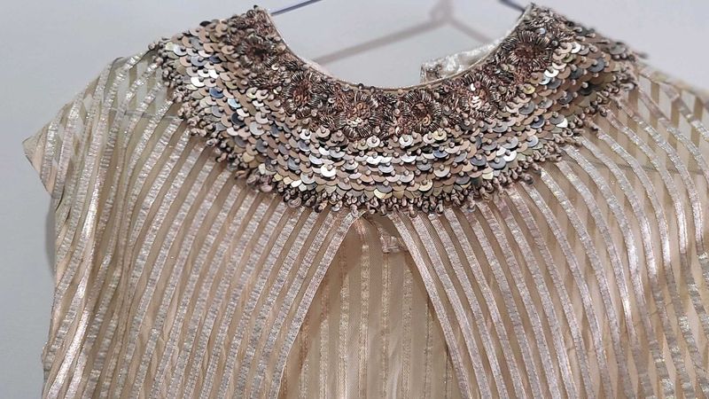 Sequin Embellished Ethnic Gown