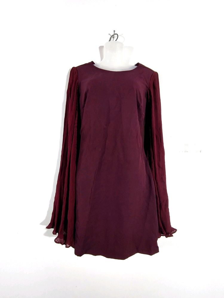 Burgundy Dress (Women's)