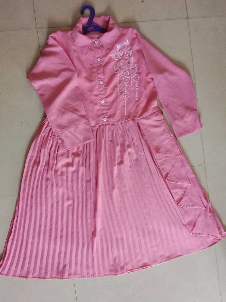 Pink Girls' kurti XL
