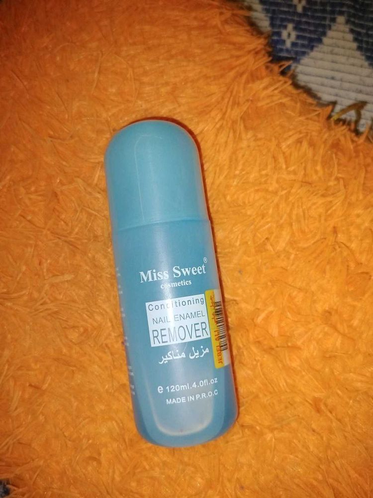 Miss Sweet Conditioning Nail Polish Remover