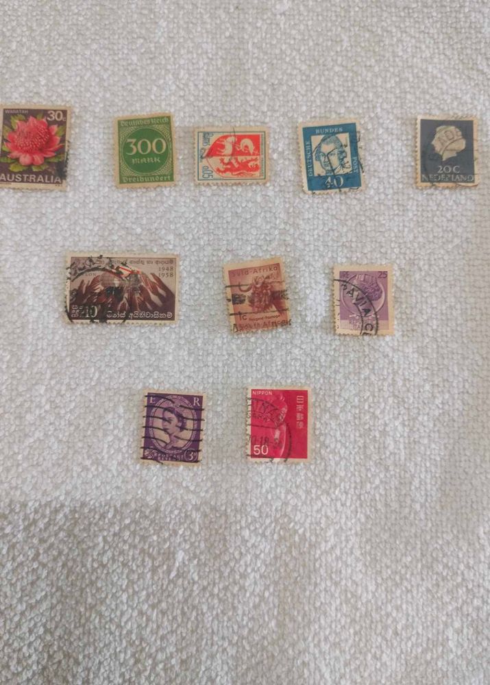 Very Old Foreign Stamps