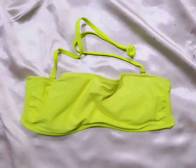 Neon Green Bikini  Bra Panty