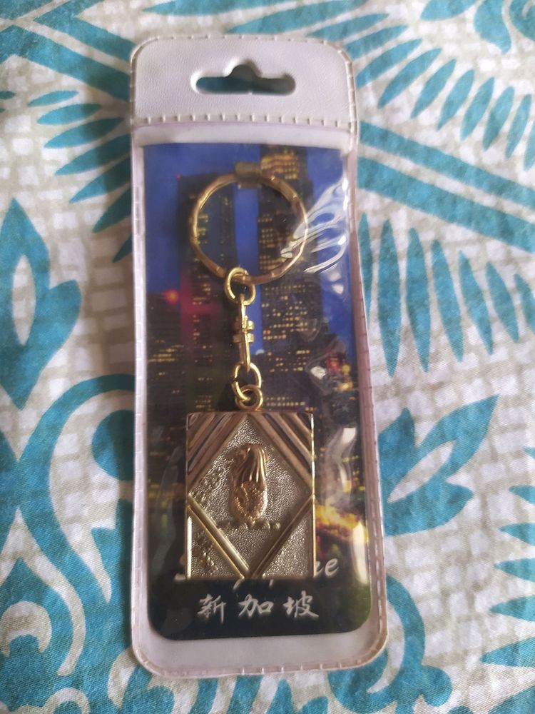 Souvenir-Singapore keychain