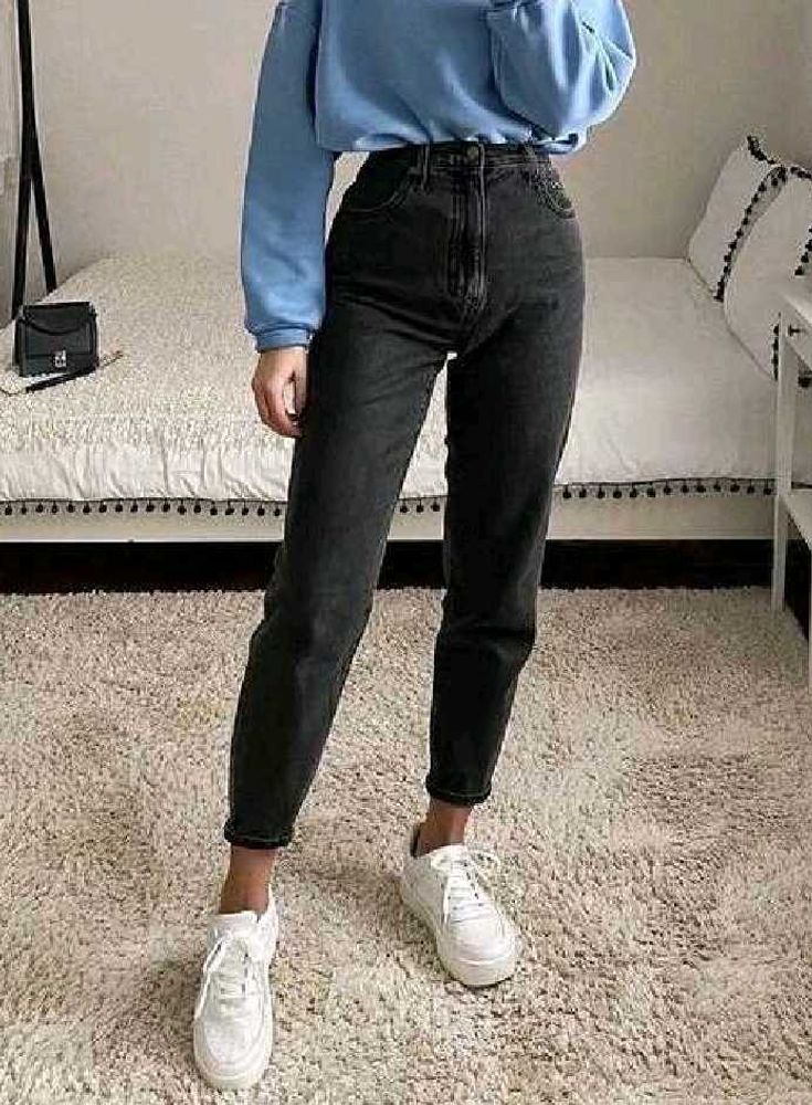 Vintage Grey mom Jeans