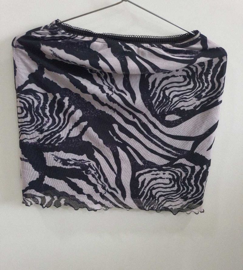 Urbanic Zebra Print Mini Skirt | Trendy Deal