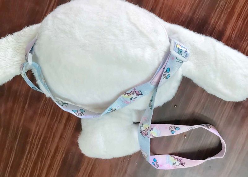 Cute White cenemoroll sling bag