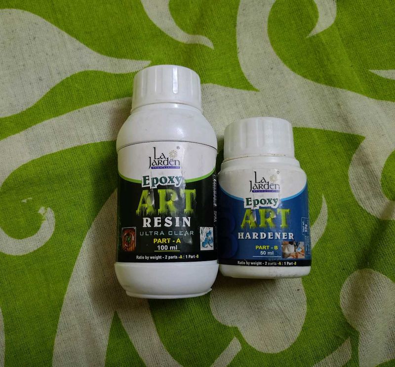 La Jardin Epoxy Art Resin &amp; Hardener Set-120ml