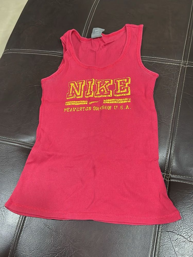Nike Red Tank Top