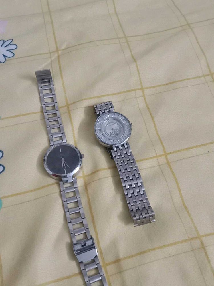 Two Women's Fashion Watches