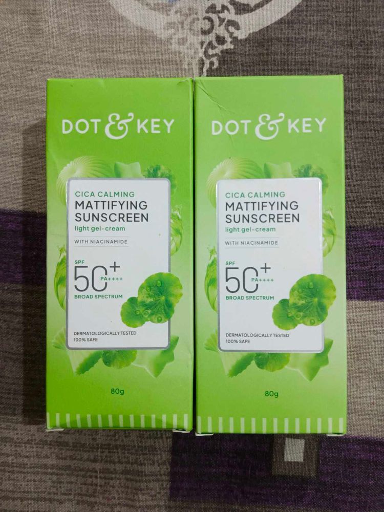 (Pack of 2) Dot &amp; Key Cica Mattifying Sunscreen SP