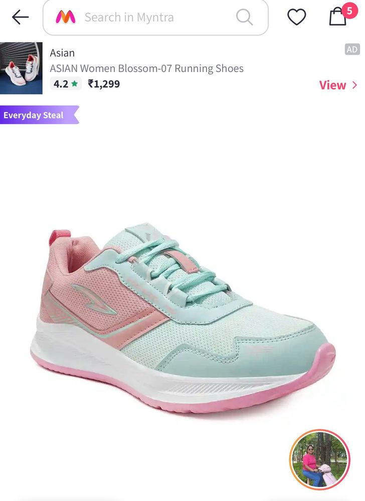 Asian Women's Running Shoes