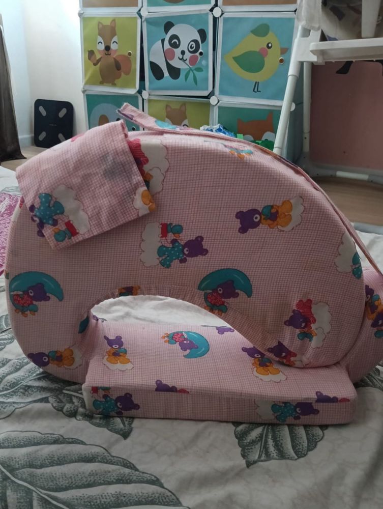 Cute Pink Bear Feeding Pillow