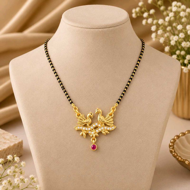 Elegant Peacock Mangalsutra