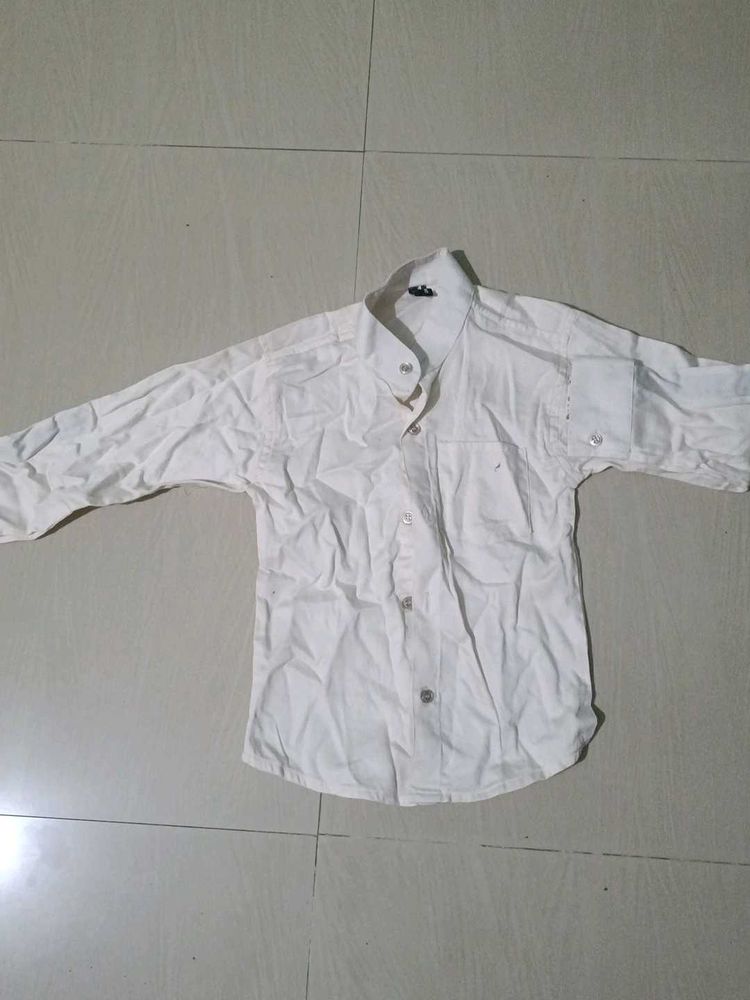 White Casual Shirt
